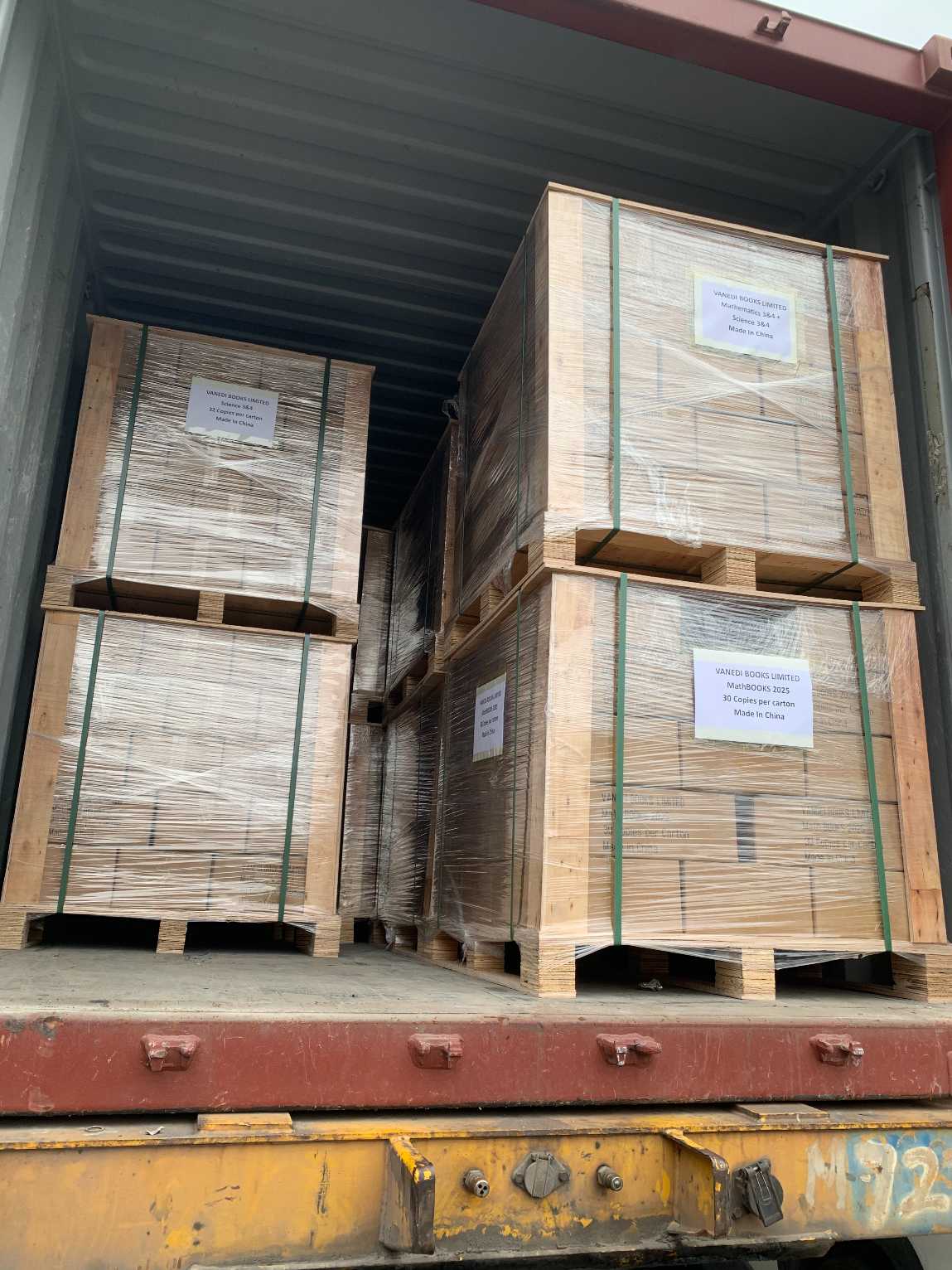 Oefenonderwijs Engels Wiskundeboek afdrukken klaar voor verzending