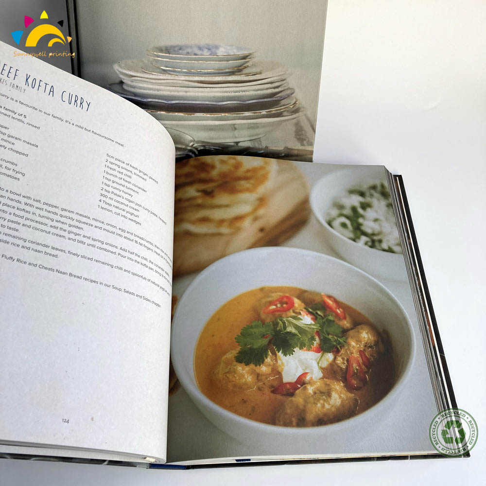 caseBound Recepte Book Cook Book Printing