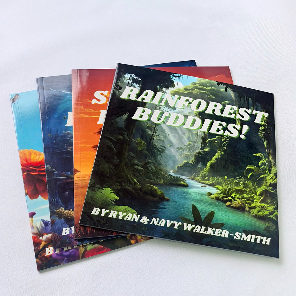 Kinderboekendrukservice met cassettedoos