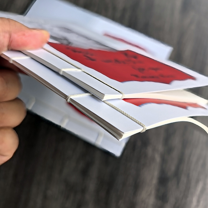 Chinese traditionele Japanse genaaid gebonden boekenfabriek