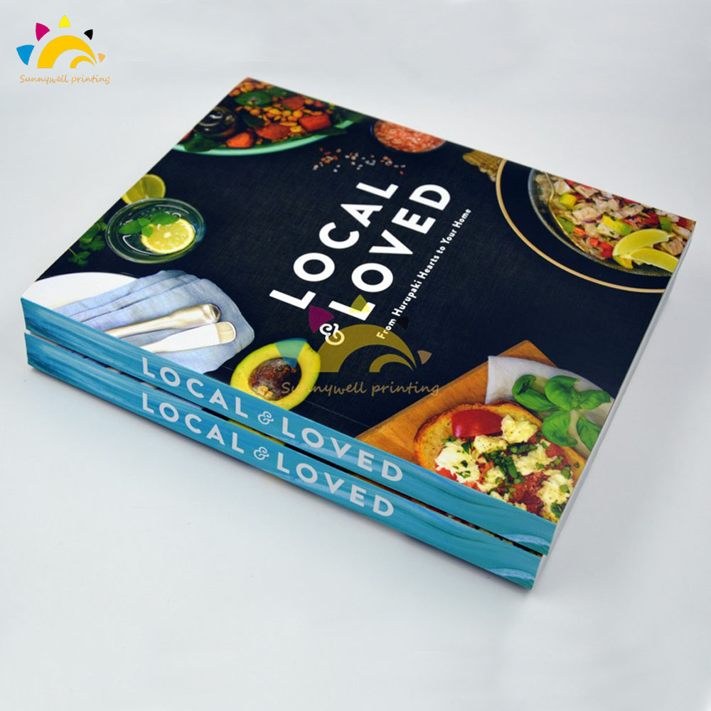 Full Color Printing Food Book Recept Kookboek Afdrukken