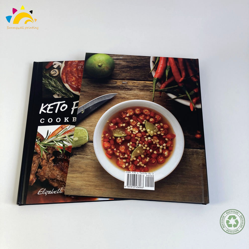 hardcover receptenboek kokboek afdrukken