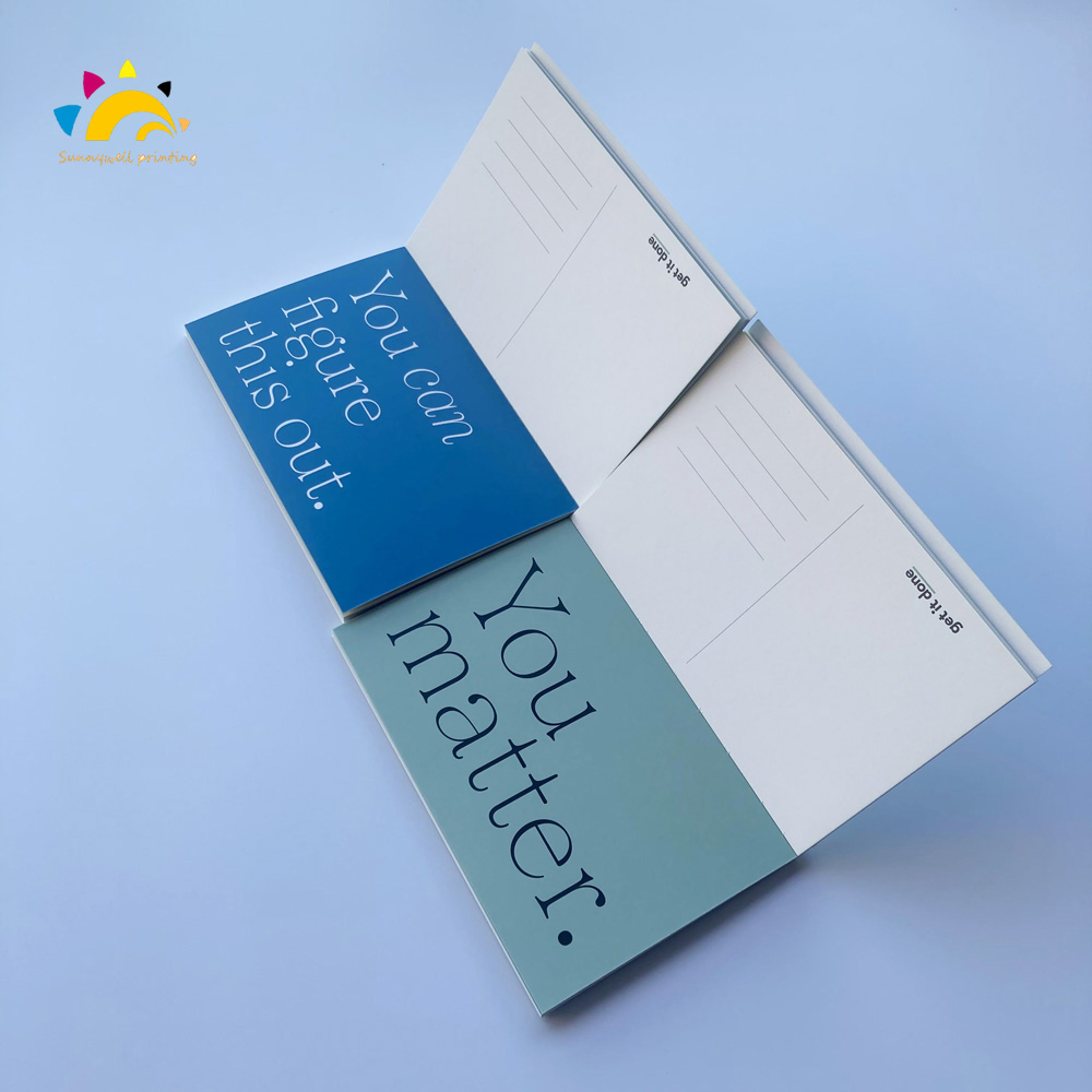 Post Card Book Afdrukken Afschepen Postcardboek
