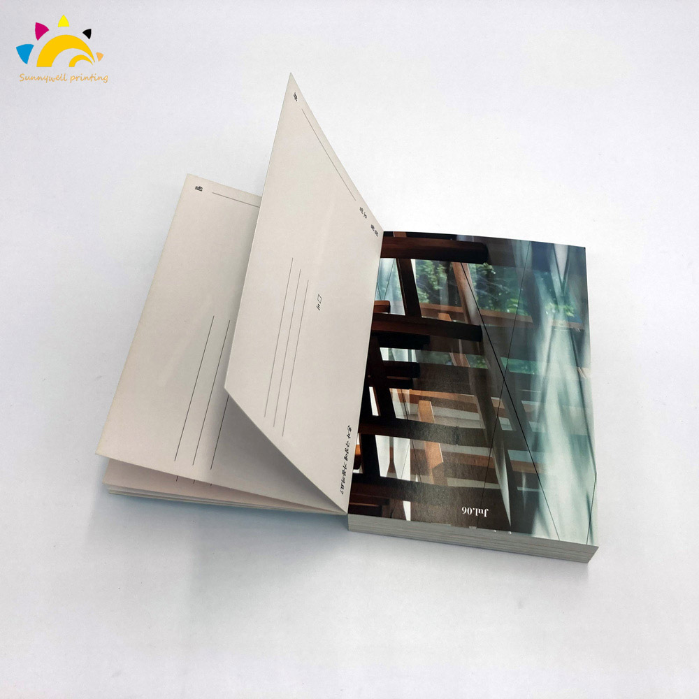 Postcardboekafdrukken Afschepen van ansichtkaartboek