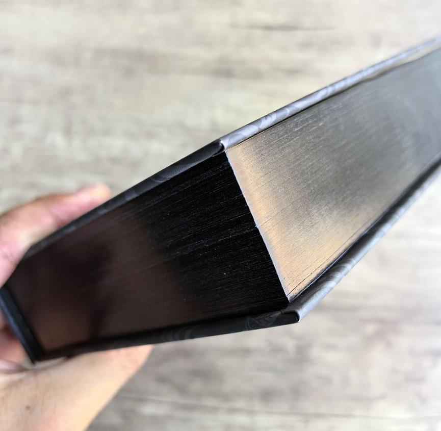 Signature Gilded Editions Book Pas Holographic Foil toe om Edge te boeken